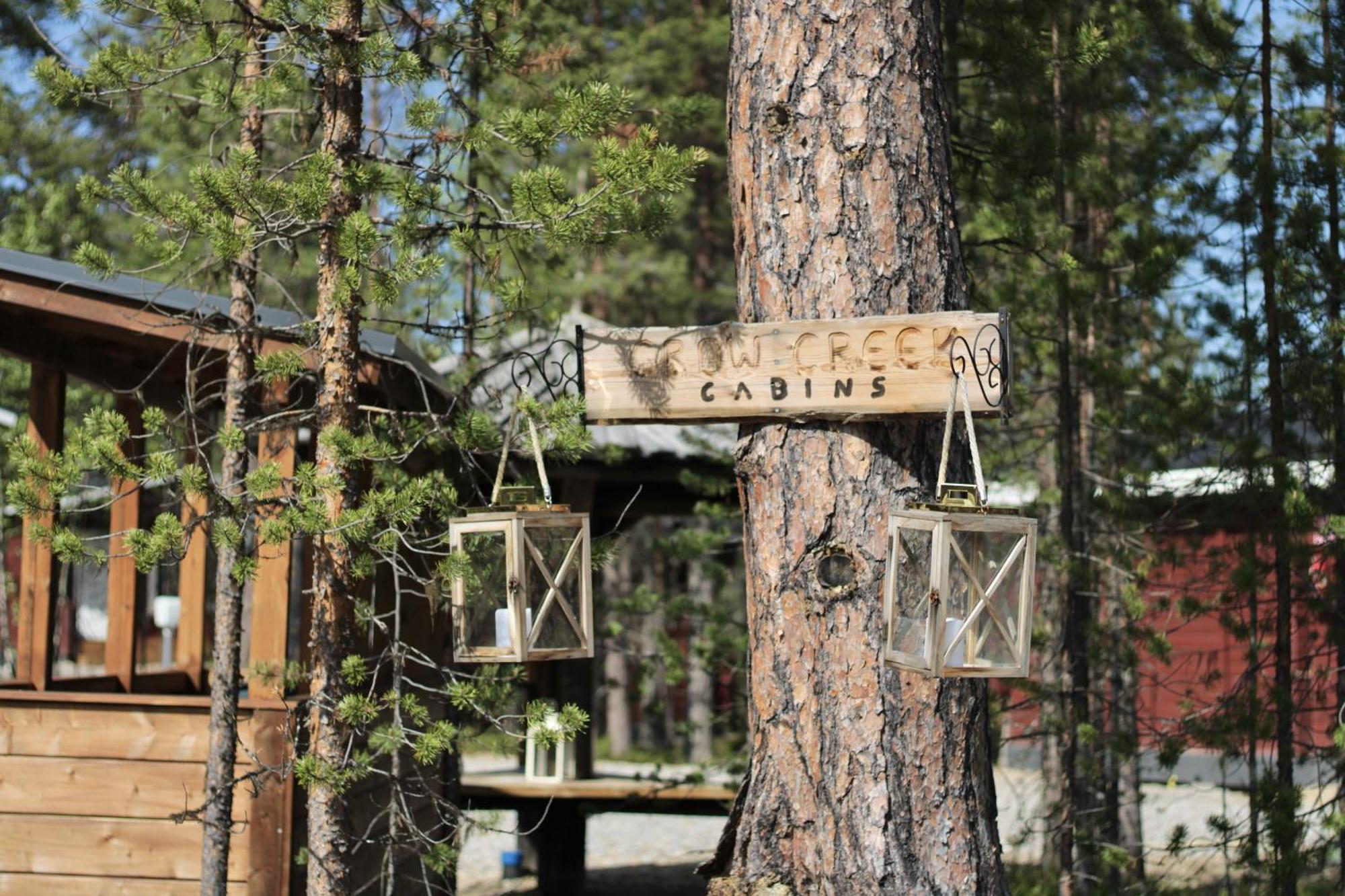 Crow Creek Cabins Inari Exterior foto