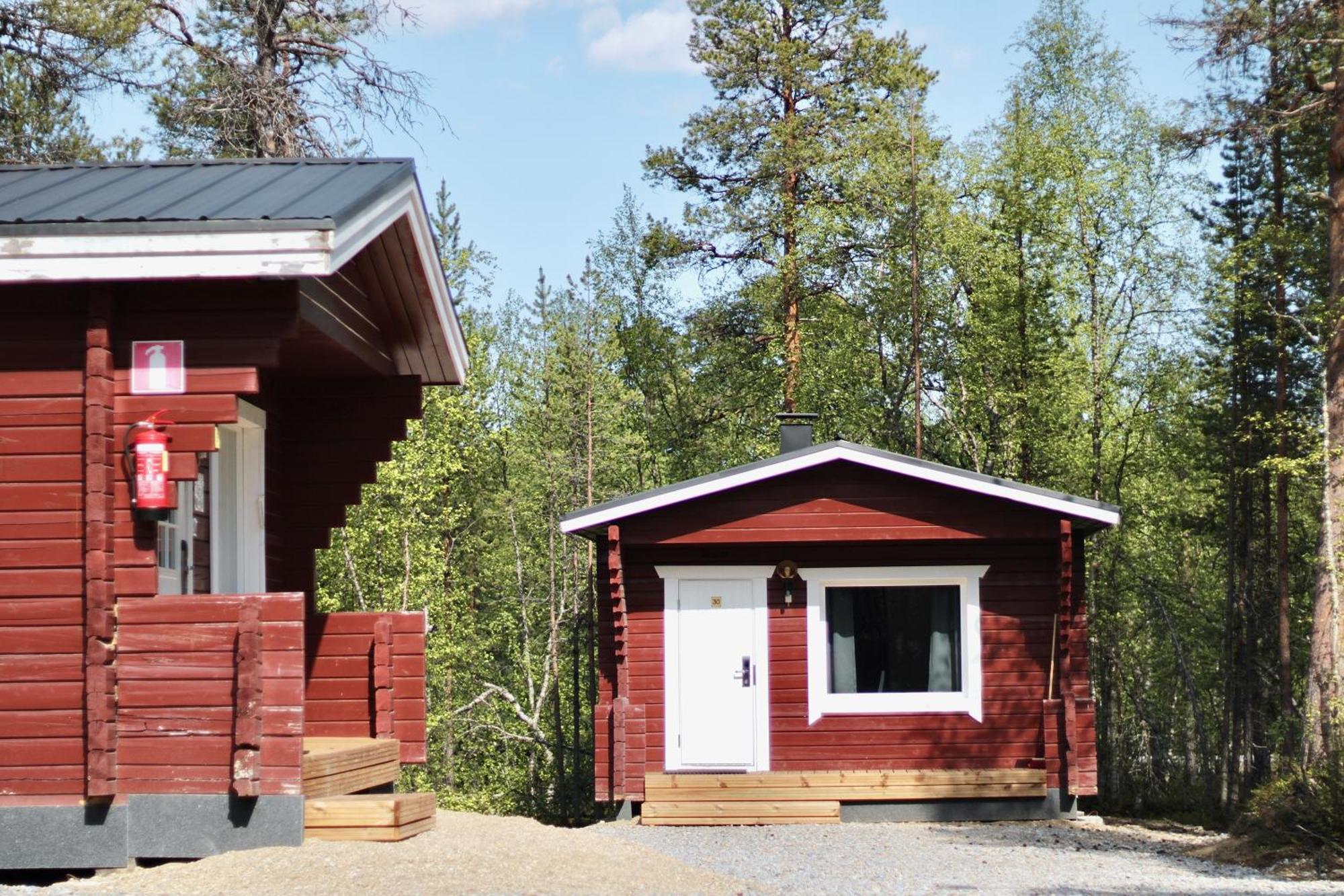 Crow Creek Cabins Inari Exterior foto