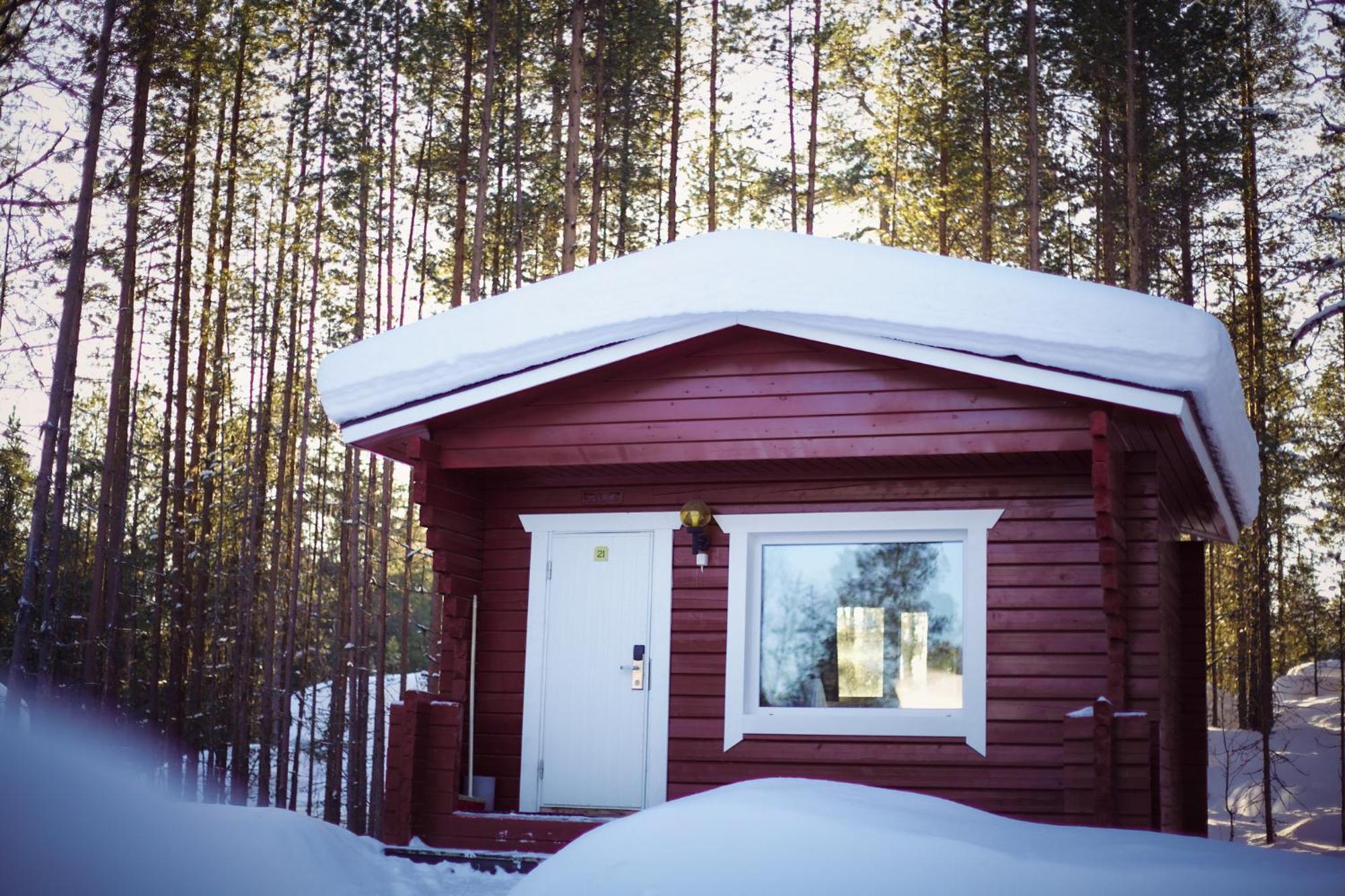 Crow Creek Cabins Inari Exterior foto