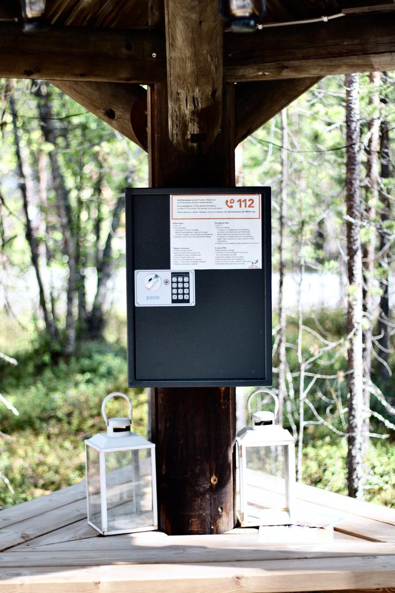 Crow Creek Cabins Inari Exterior foto