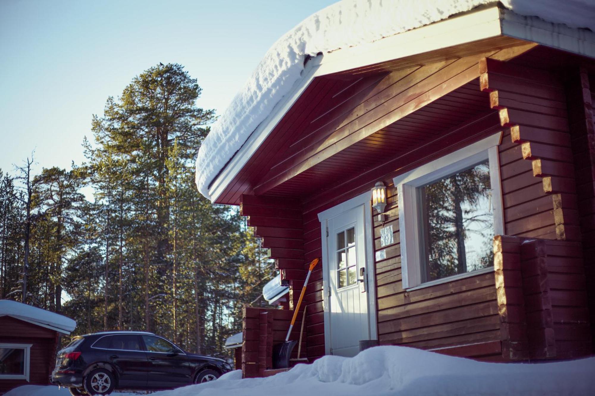 Crow Creek Cabins Inari Exterior foto
