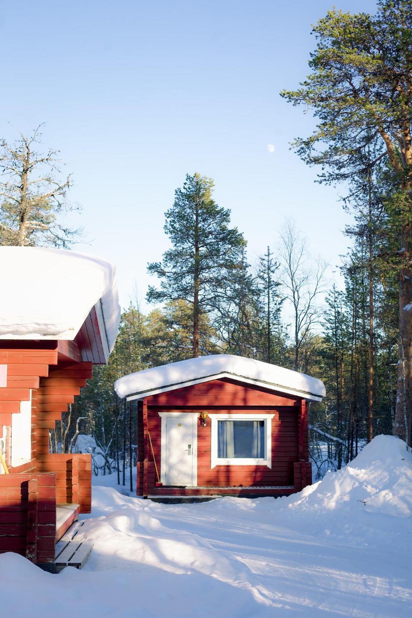Crow Creek Cabins Inari Exterior foto